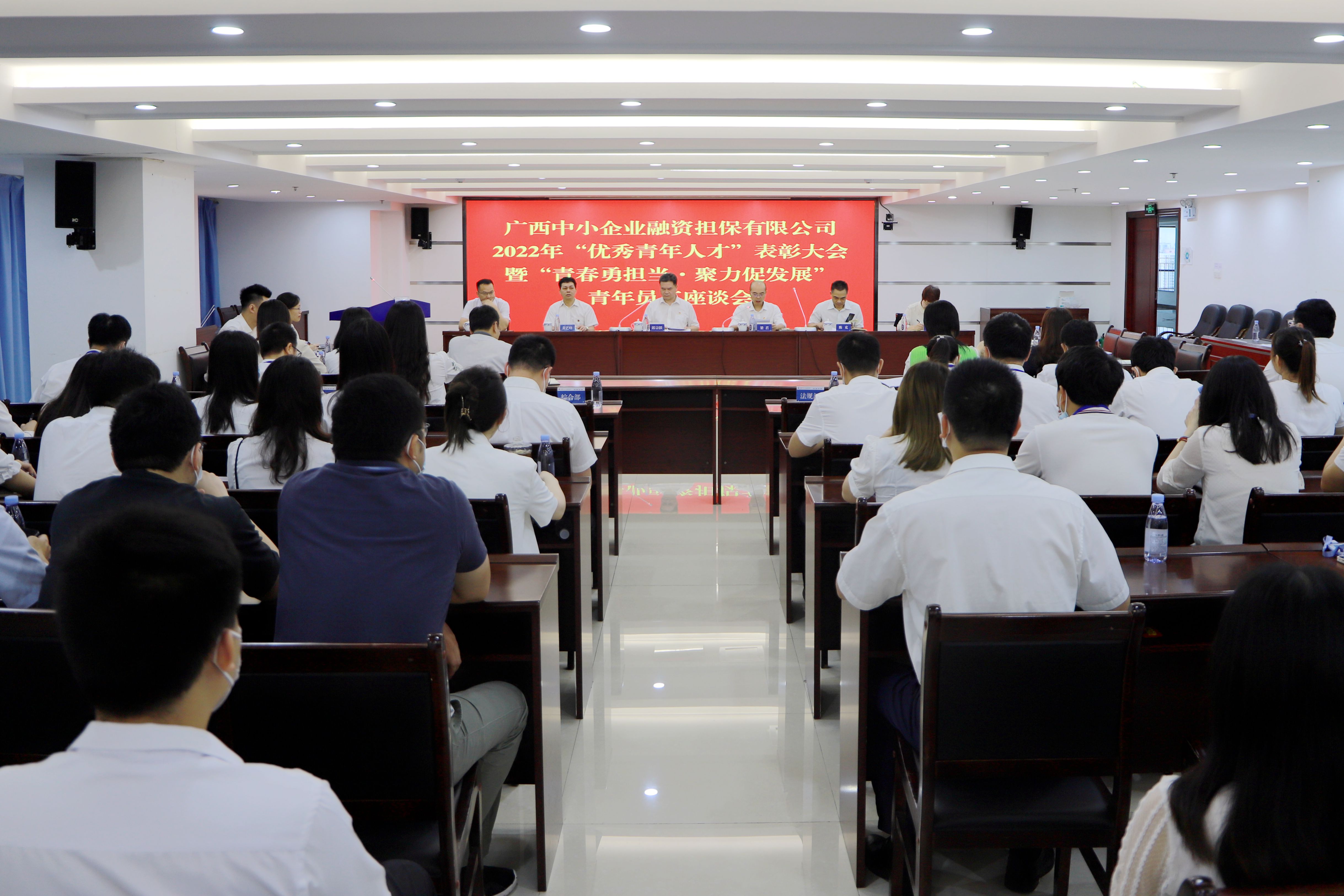 黨委書記講專題黨課，熱議建團(tuán)百年有我！中小擔(dān)保召開“優(yōu)秀青年人才”表彰大會暨“青春勇?lián)?dāng) 聚力促發(fā)展”青年員工座談會